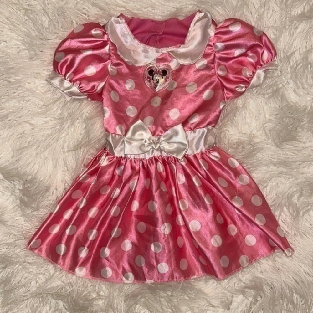Girls Minnie Mouse Costume Size 2-4T